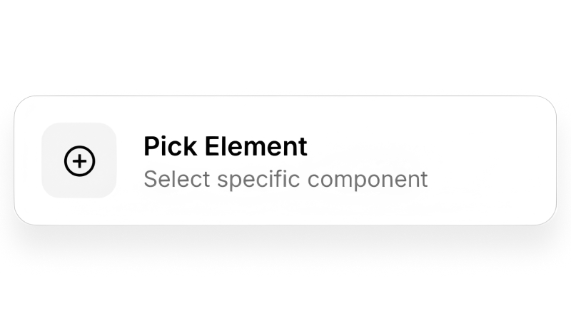 Element select mode